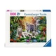 Ravensburger - Puzzle 1000 db - Fehér tigriscsalád 12000886     