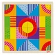 Goki fa puzzle 40db-os geometriai formák