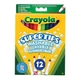 Crayola - 12 darabos lemosható filctoll