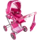 Melogo - Mély táskás babakocsi pink71x42,5x69 cm