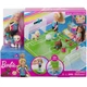 Barbie - Chelsea foci játékszett babával és 2 kutyussal GHK37 - Mattel