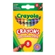 Crayola viaszkréta 8db-os