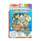 Melissa&amp;Doug - Kreatív játék, Pufi matrica füzet, Mancs őrjárat, Dzsungel 33258