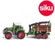 Siku - Traktor utánfutó+farönkszállító 1645